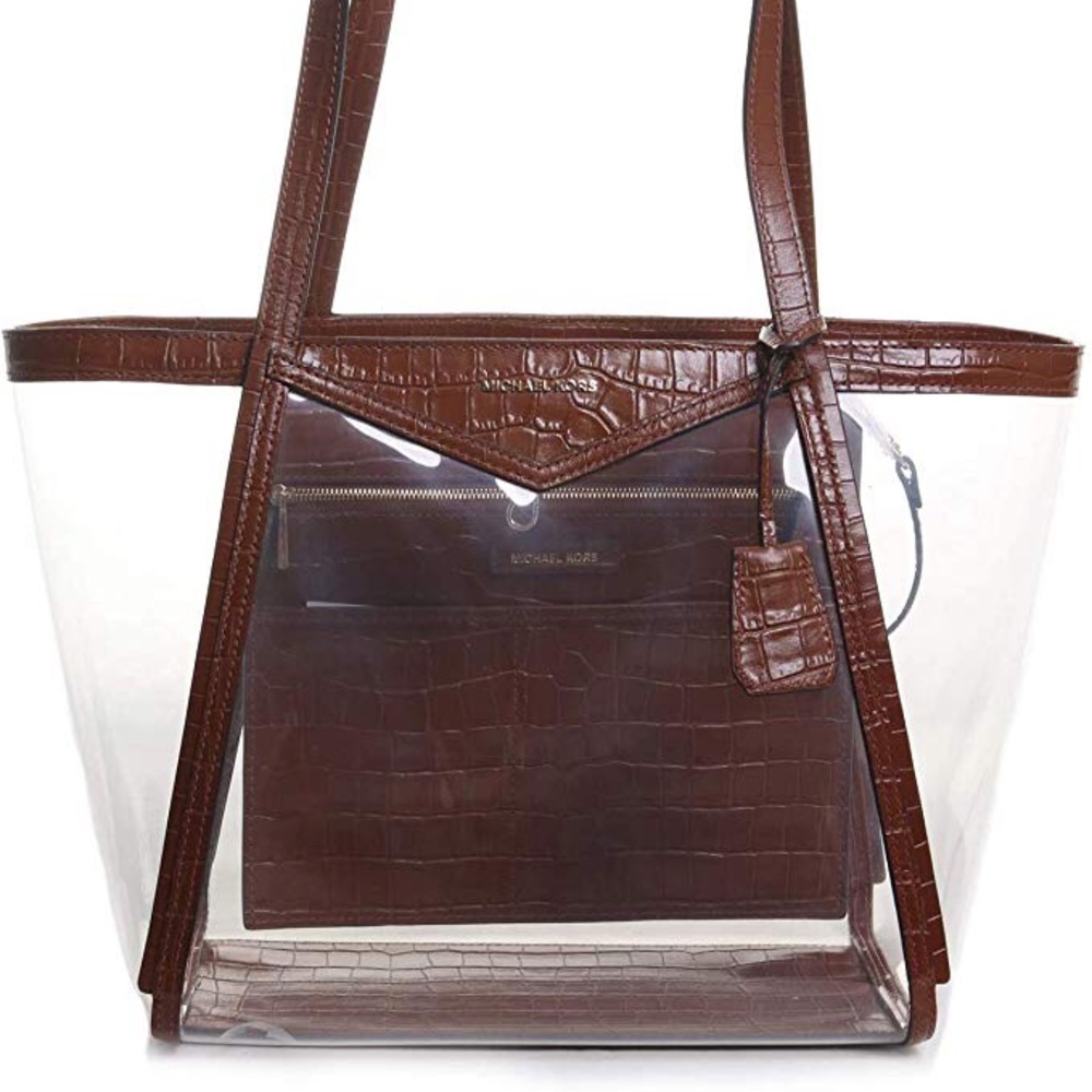 Michael Kors Whitney Large Top Zip Tote Handbag